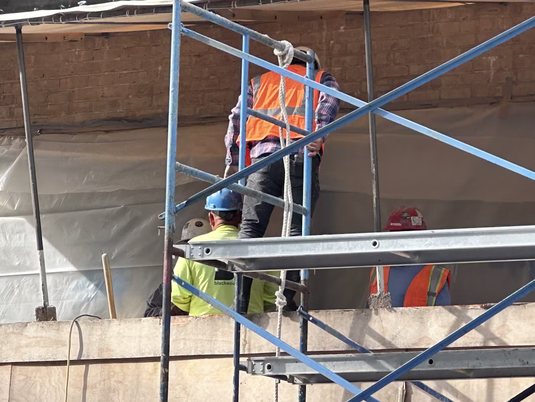 Building maintenance and electrical repair work